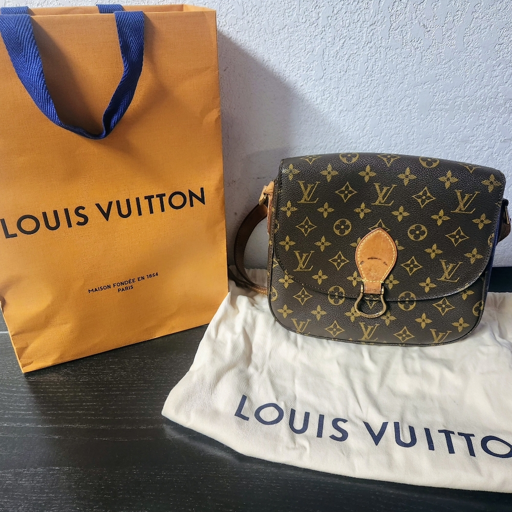 Louis Vuitton Monogram Canvas Saint Cloud GM Shoulder/ Crossbody